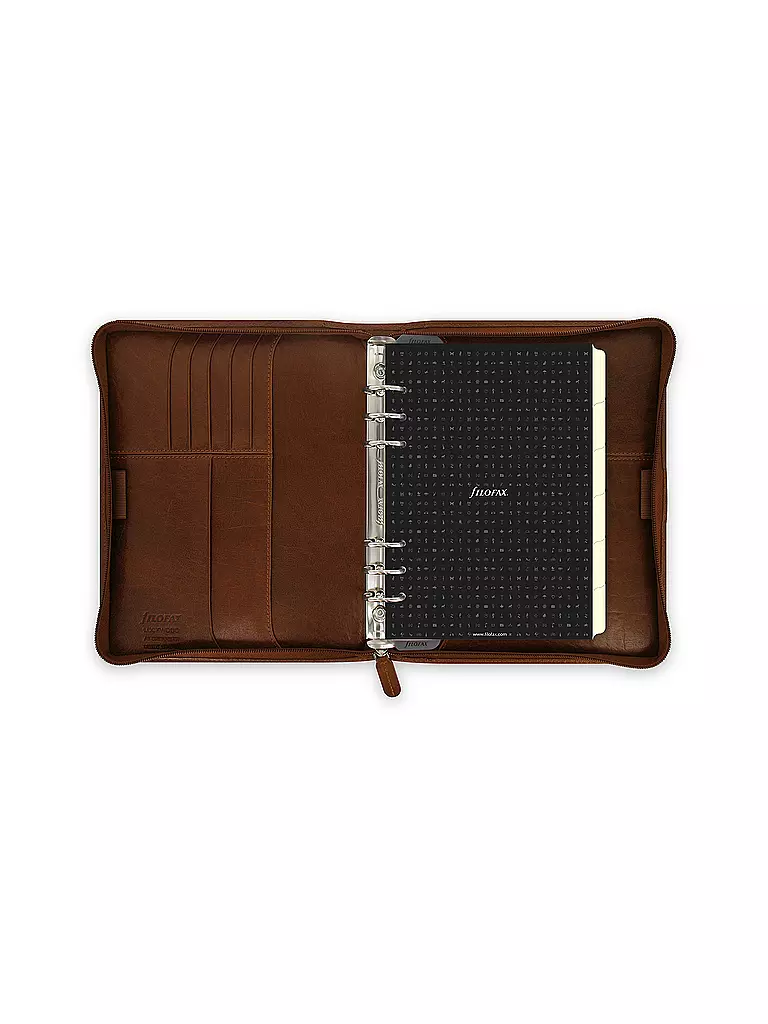 FILOFAX | Lockwood Zip A5 Organiser | braun