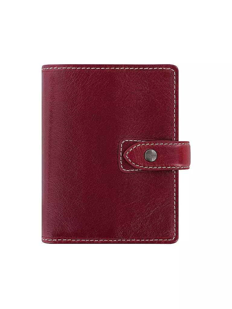 FILOFAX | Malden Pocket Organiser Burgundy | dunkelrot