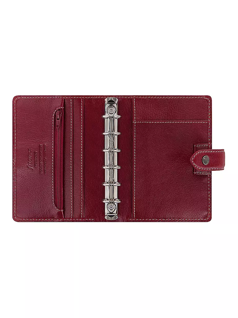 FILOFAX | Malden Pocket Organiser Burgundy | dunkelrot