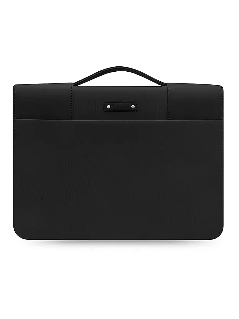 FILOFAX | Mikrofaser-Folio mit Reißverschluss und Griff | schwarz