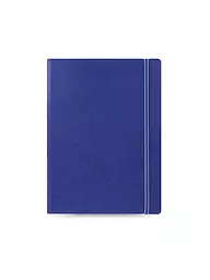 FILOFAX | Notizbuch A4 nachfüllbar RULED BLUE  | blau