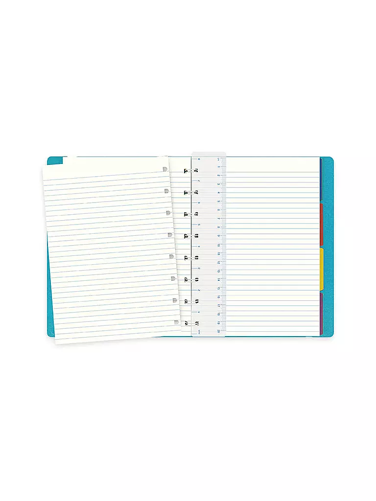 FILOFAX | Notizbuch A5 nachfüllbar AQUA | hellblau