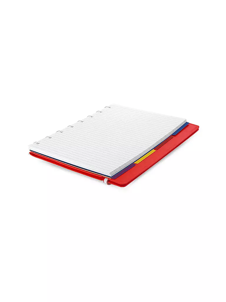 FILOFAX | Notizbuch A5 nachfüllbar RED | rot