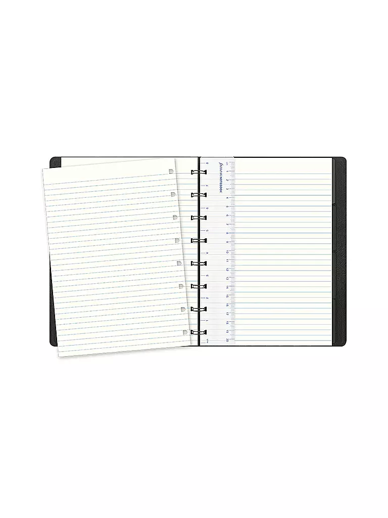 FILOFAX | Notizbuch nachfüllbar A5 SAFFIANO METALLIC Rose Gold | rosa