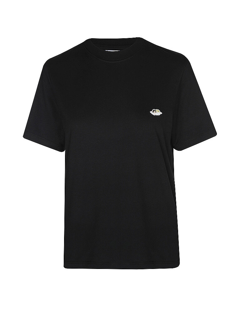 FIORUCCI T-Shirt Regular Fit ANGEL PATCH  schwarz | XS