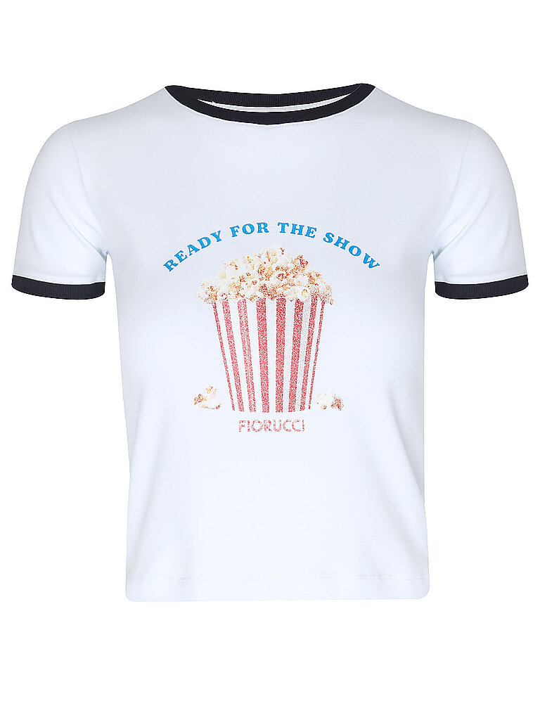 FIORUCCI T-Shirt Popcorn  Print BABY weiss | XS