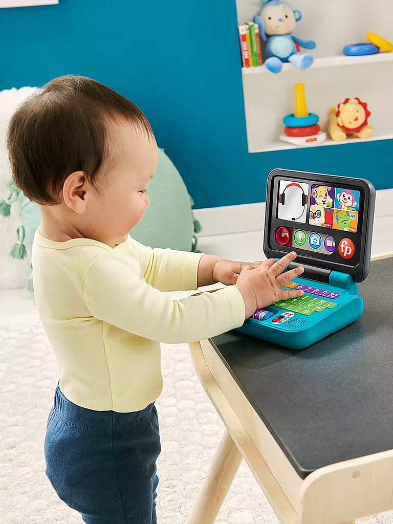 FISHER PRICE | Lernspaß Homeoffice Laptop (D, E) | keine Farbe