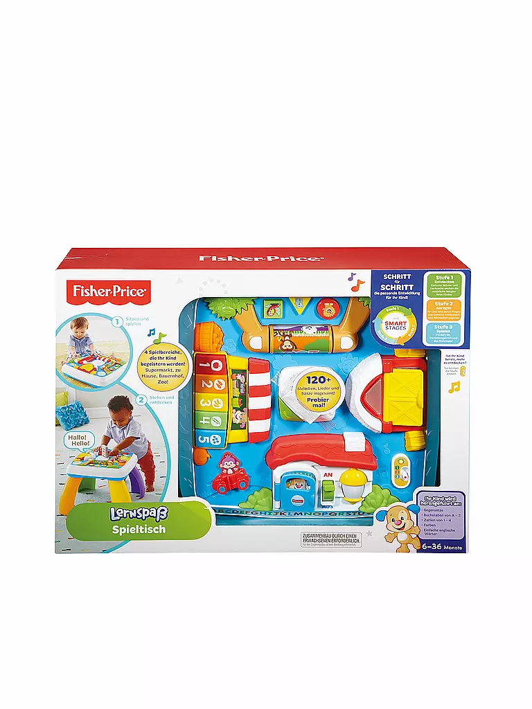 FISHER PRICE | Lernspaß Spieltisch (D) | keine Farbe