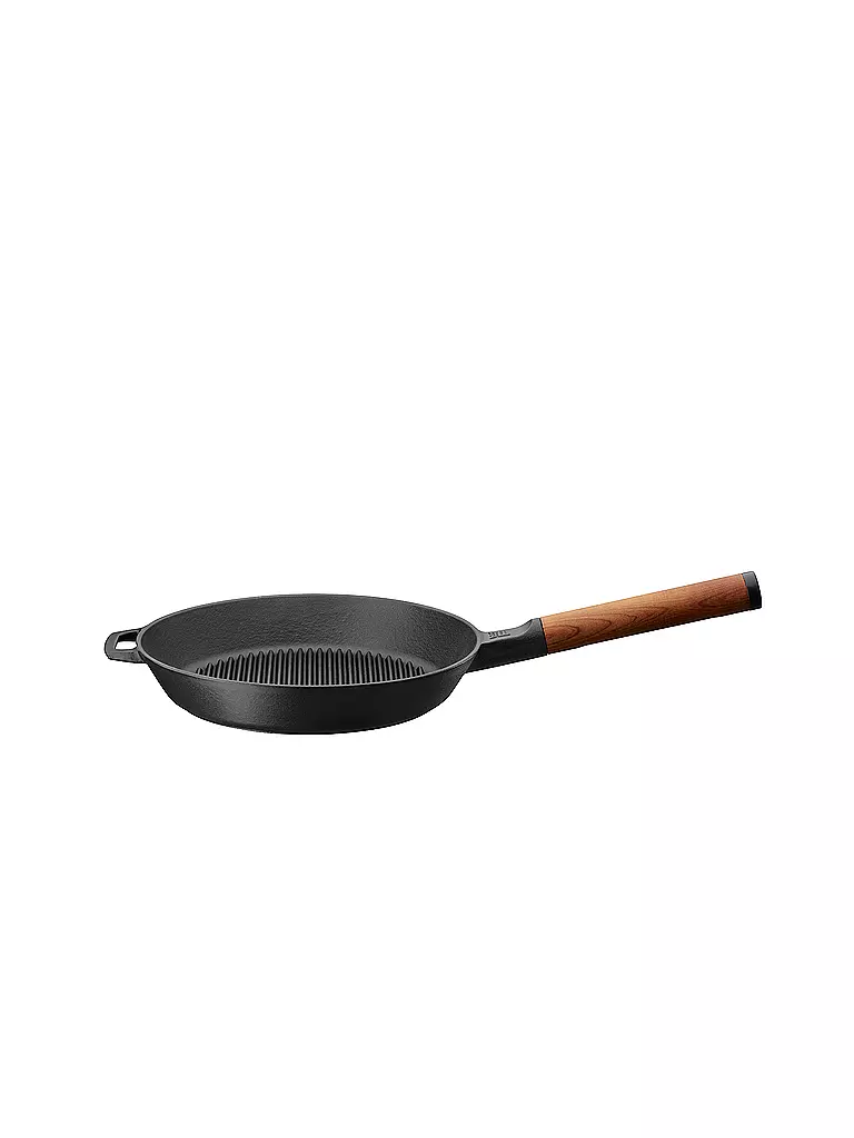 FISKARS | Gusseisen-Bratpfanne NORDEN 26cm Schwarz/Birke | schwarz