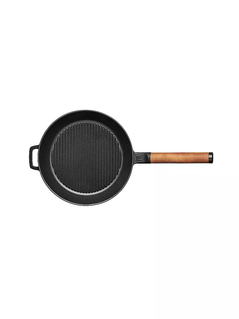FISKARS | Gusseisen-Bratpfanne NORDEN 26cm Schwarz/Birke | schwarz