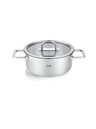 FISSLER | Bratentopf mit Glasdeckel VISEO PRO 20cm/2,4l Edelstahl