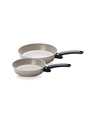 FISSLER | Pfanne CERATAL EVO COMFORT 2-tlg. Antihaft Warmgrau