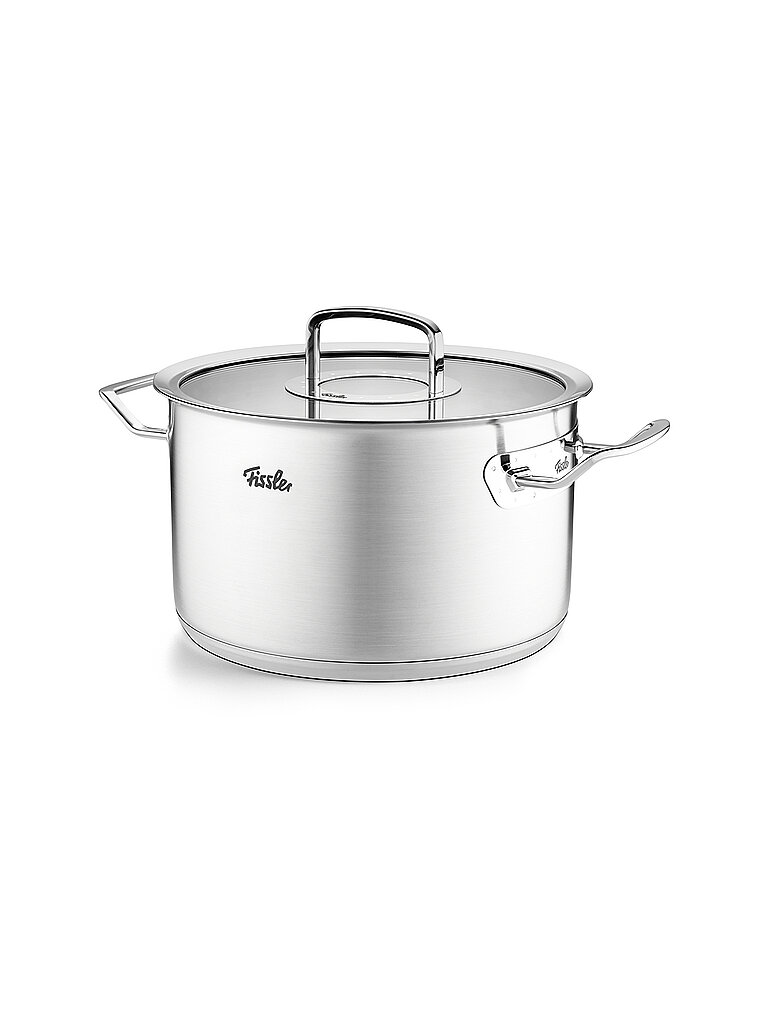 Kochtopf FISSLER Original-Profi Collection silber (silberfarben) B29cm H19cm L35cm Ø24cm Töpfe Made in Germany
