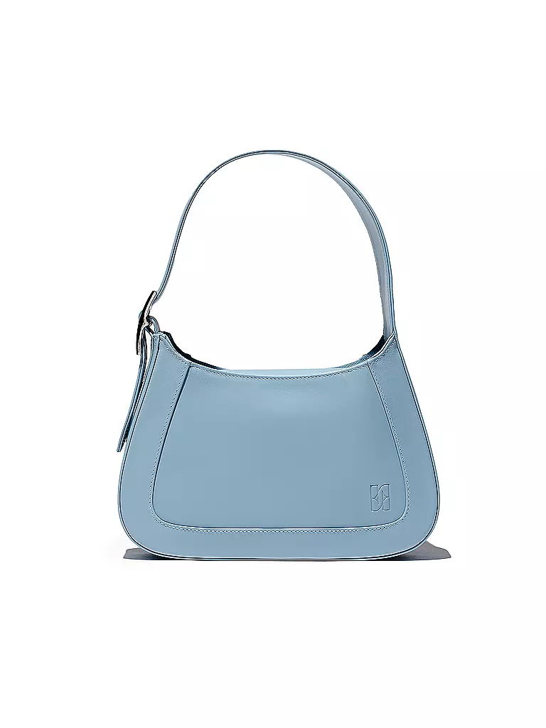 FIVE FORTY | Ledertasche - Mini Bag GAIA | hellblau