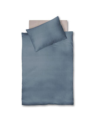 FLEURESSE | Musselin Bettwäsche CAPRI 70x90cm/140x200cm Denim
