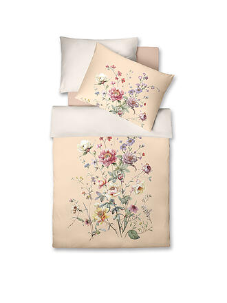 FLEURESSE | Satin Bettwäsche BED ART 70x90cm/140x200cm Peach