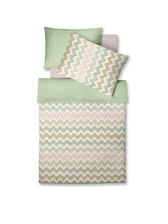 FLEURESSE | Satin Bettwäsche MODERN LIFE 70x90cm / 140x200cm Rosemary