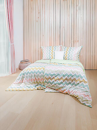 FLEURESSE | Satin Bettwäsche MODERN LIFE 70x90cm / 140x200cm Rosemary