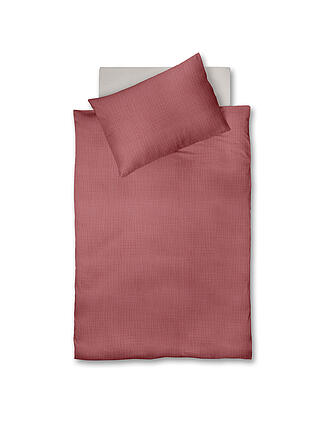 FLEURESSE | Musselin Bettwäsche CAPRI 70x90cm/140x200cm Dusty Rose