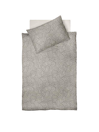 FLEURESSE | Satin Bettwäsche MODERN LIFE 70x90cm / 140x200cm Soft Greige