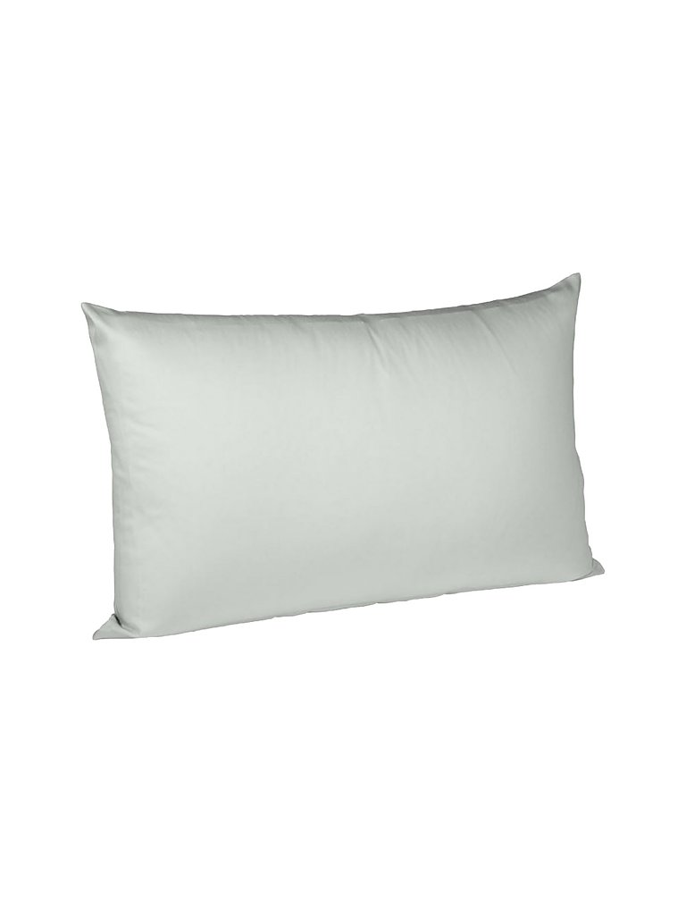 FLEURESSE Satin Kissenbezug Royal Uni 2er 40x40cm  silber