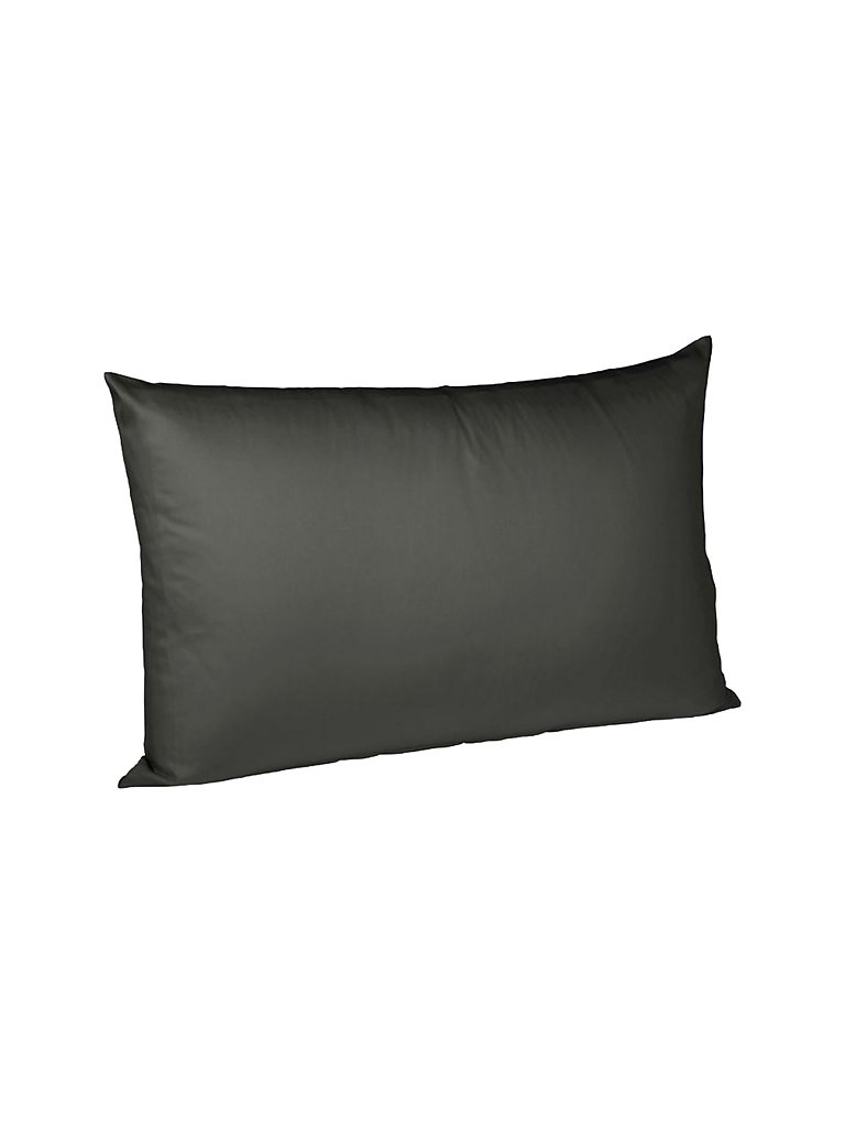 FLEURESSE Satin-Kissenbezug Royal Uni 2-er 40x40cm (Anthrazit) grau