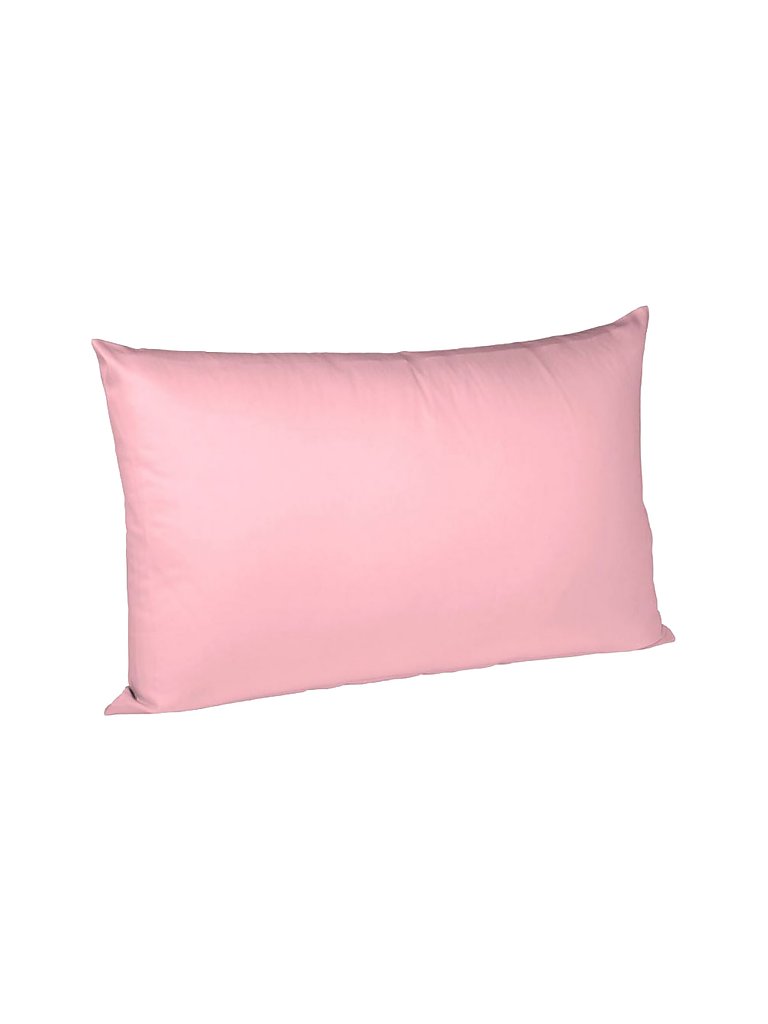 FLEURESSE Satin-Kissenbezug Royal Uni 2-er 40x80cm (Rosa) rosa