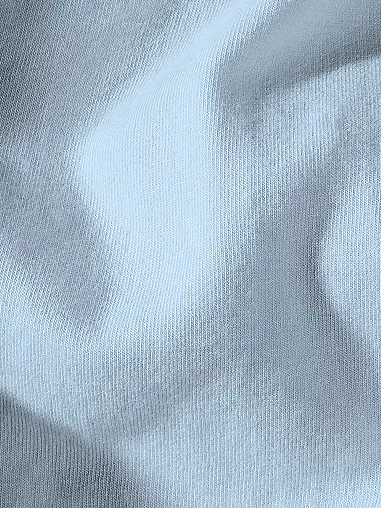 FLEURESSE Drap-housse en satin Royal Uni 180x200cm Bleu clair bleu clair