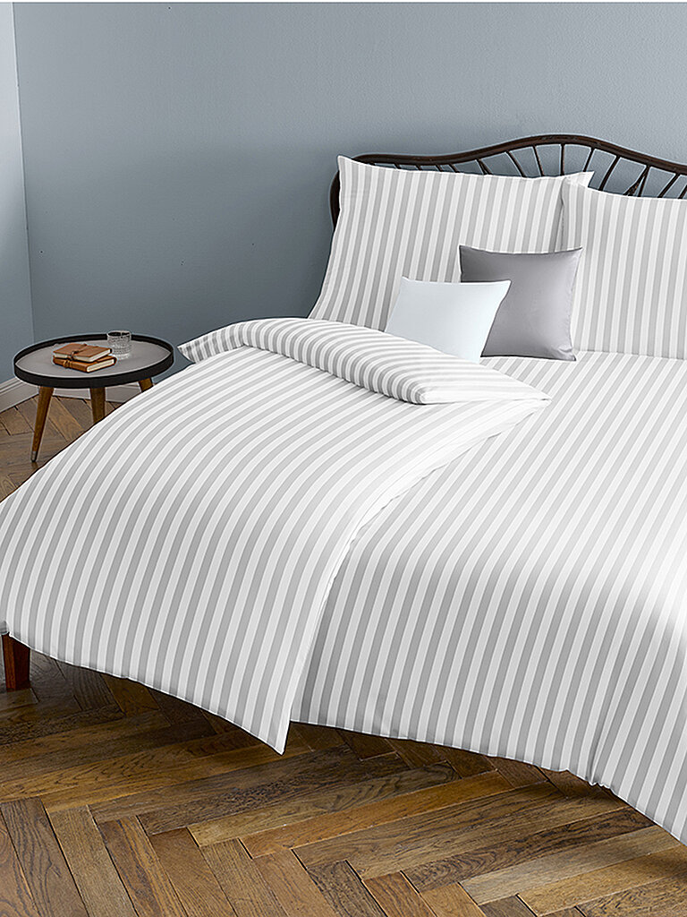 FLEURESSE Damasco Ropa de cama Melk 70x90cm / 140x200cm Blanco blanco