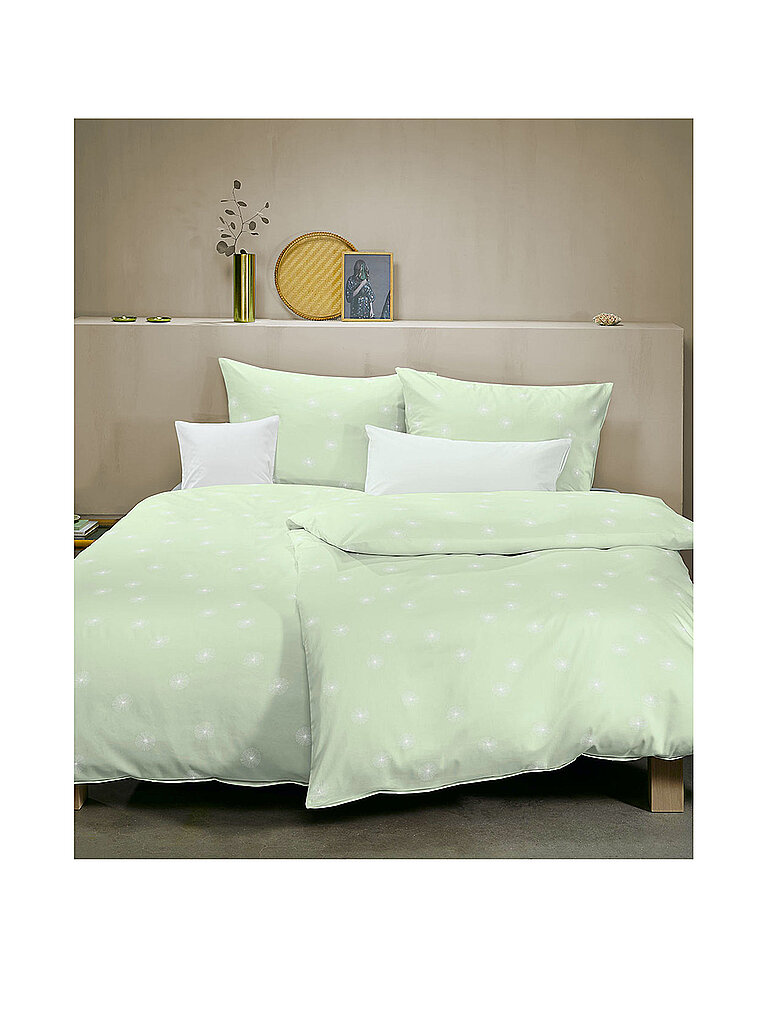 FLEURESSE Parure de lit Tencel Dream Deluxe 70x90cm / 140x200cm Aloe menthe
