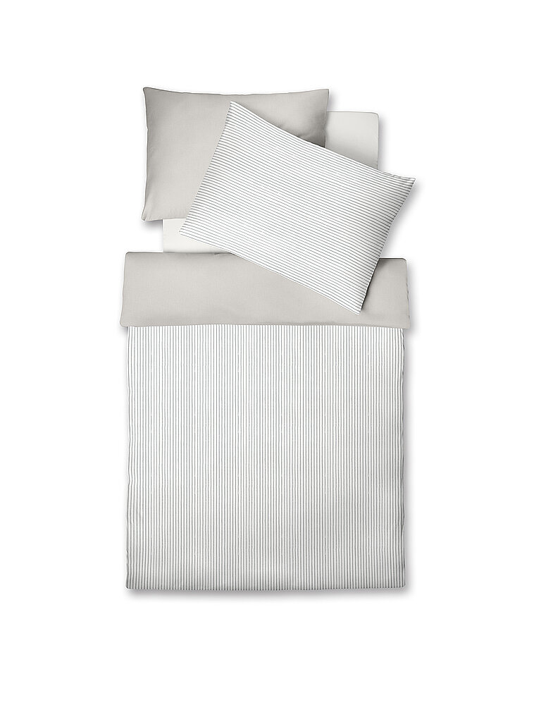 FLEURESSE Leinen Bettwäsche NIZZA 70x90cm / 140x200cm Sand beige – FLEURESSE