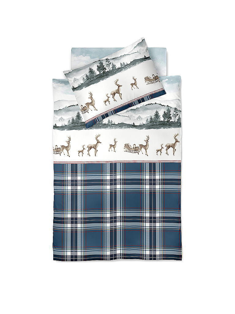 Eddie Bauer Flanell Bettwäsche-Set – Superweich, 4-teilig, Mit Vollelastischem Spannbetttuch (Wildwood Green, Full)