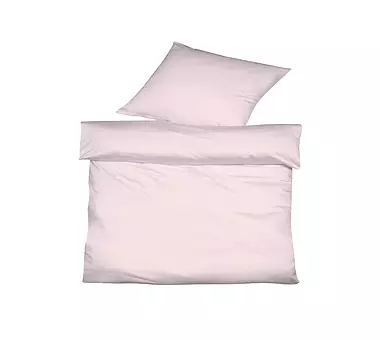 FLEURESSE Halbleinen Bettwäsche Provence 70x90cm/140x200cm Rosa