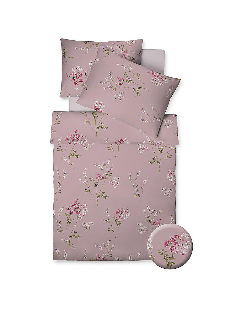 fleuresse Lenzuolo Comfort XL-in Jersey,per materassi Standard e ad Acqua, Jersey, Rosa, 200 cm x 200 cm