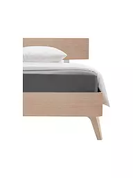 FLEURESSE | Jerseyspannleintuch 180x200cm (Hellblau) | grau