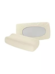 FLEURESSE | Jersey-Kissenbezug "Vital Comfort" 40x60cm (Apfelgrün) | beige