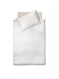 FLEURESSE | Musselin Bettwäsche CAPRI 70x90cm/140x200cm  | weiss