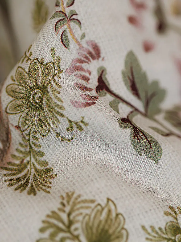 FLEURESSE | Satin Bettwäsche 2x 70x90cm/200x200cm MODERN GARDEN B Misty Rose | 