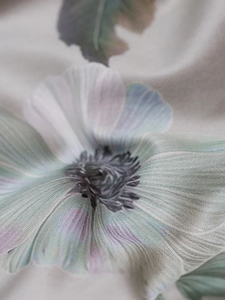 FLEURESSE | Satin Bettwäsche 70x90cm/140x200cm BED ART Mint | 