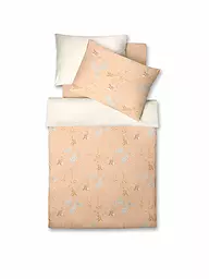 FLEURESSE | Satin Bettwäsche BED ART 70x90cm/140x200cm Peach | orange