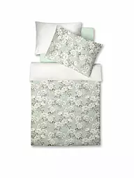 FLEURESSE | Satin Bettwäsche BED ART 70x90cm/140x220cm Honeydew | hellgrün