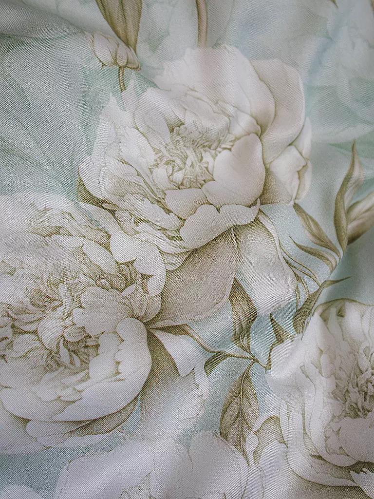 FLEURESSE | Satin Bettwäsche BED ART 70x90cm/140x220cm Honeydew | hellgrün