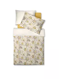 FLEURESSE | Satin Bettwäsche MIAMI 70x90cm/140x200cm Vanilla | gelb
