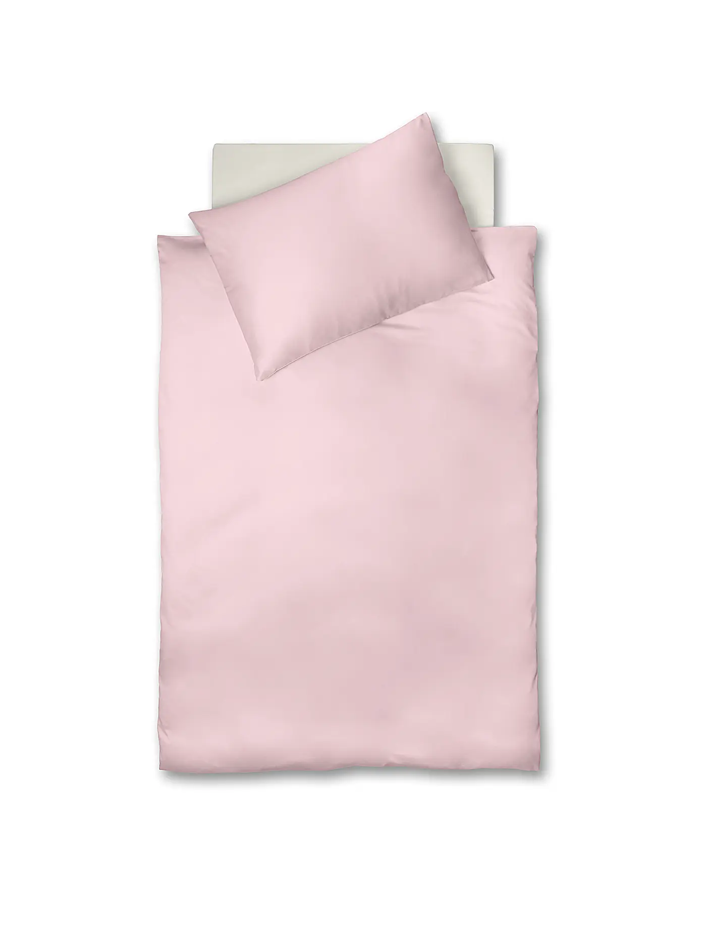 FLEURESSE | Satin Bettwäsche Royal 70x90cm / 140x200cm Hellgrün | rosa