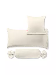 FLEURESSE | Satin Kissenbezug Royal Uni 2er 40x80cm Beige | creme