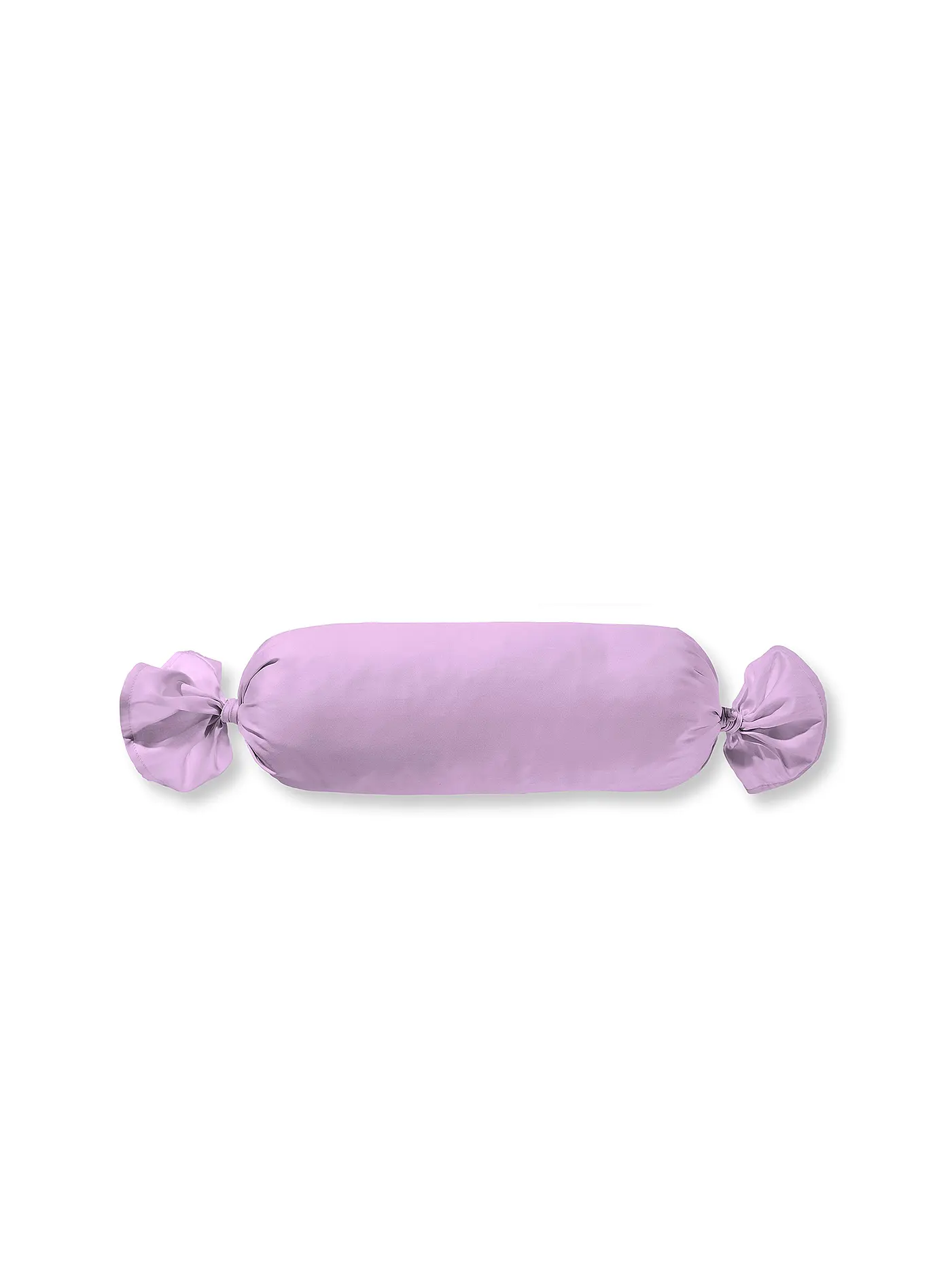FLEURESSE | Satin Nackenrollenbezug Royal Uni 15x40cm Pearl Blue | lila