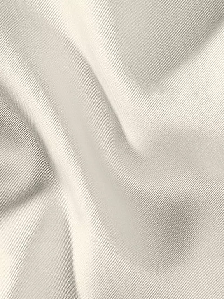 FLEURESSE | Satin Spannleintuch Royal Uni 180x200cm Creme | hellblau