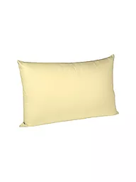 FLEURESSE | Satin-Kissenbezug "Royal Uni" 2-er 70x90cm (Rosa) | gelb