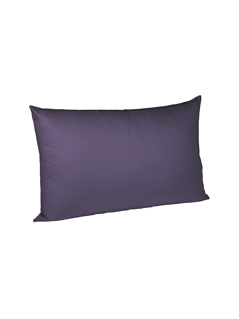 FLEURESSE | Satin-Kissenbezug "Royal Uni" 2-er 70x90cm (Lavendel) | lila