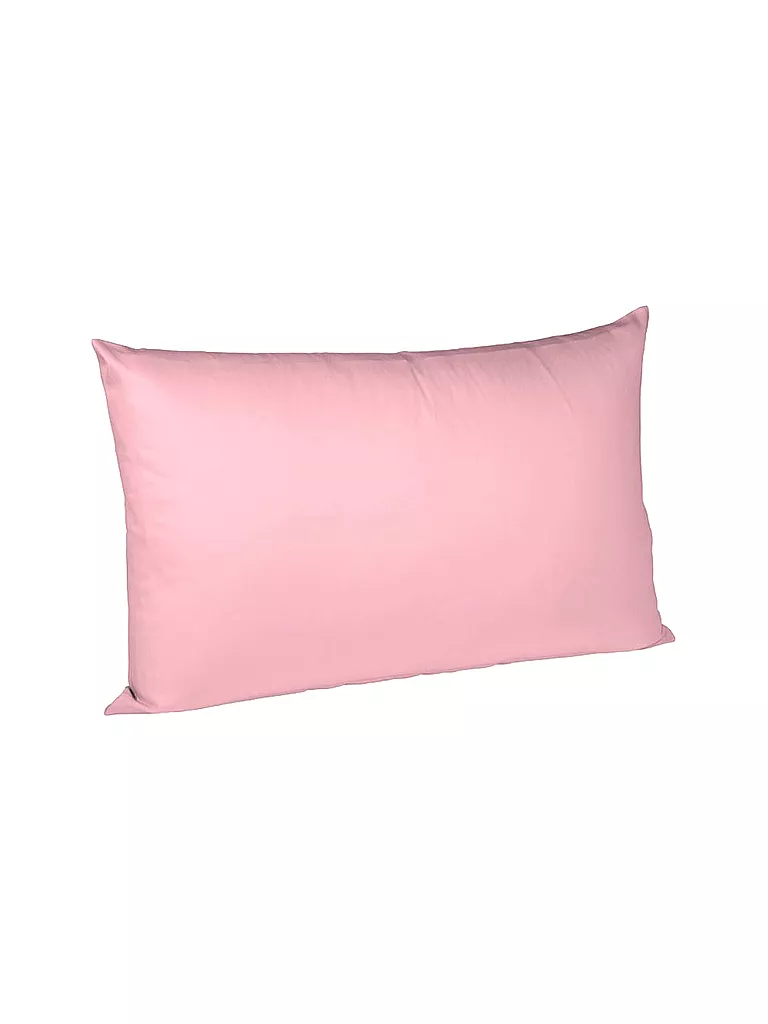 FLEURESSE | Satin-Kissenbezug "Royal Uni" 2-er 70x90cm (Rosa) | rosa